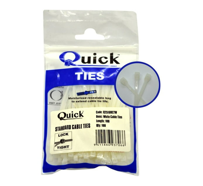 Someone’s in a Makro Quick 2.5 X 100 MM Quick Ties Cable Ties 2.5 X