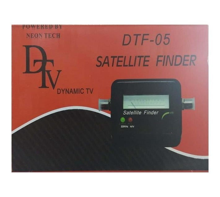 Someone’s in a Makro DTV DTF05 Satellite Finder Mood