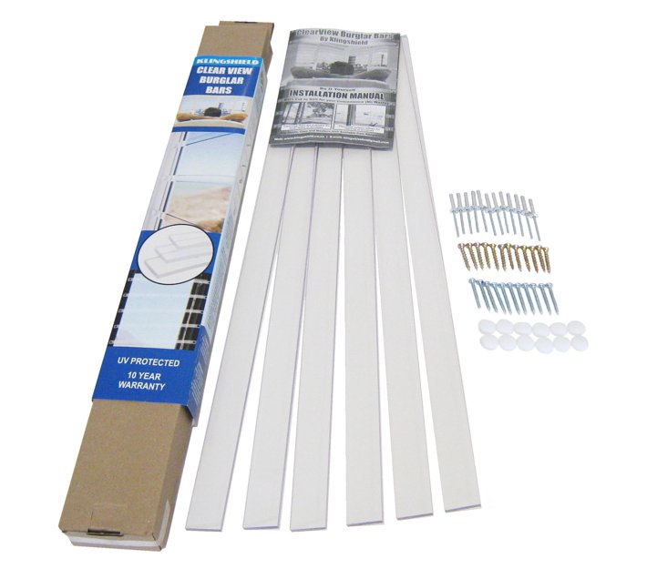 Klingshield Clear View Burglar Bars 60cm Makro