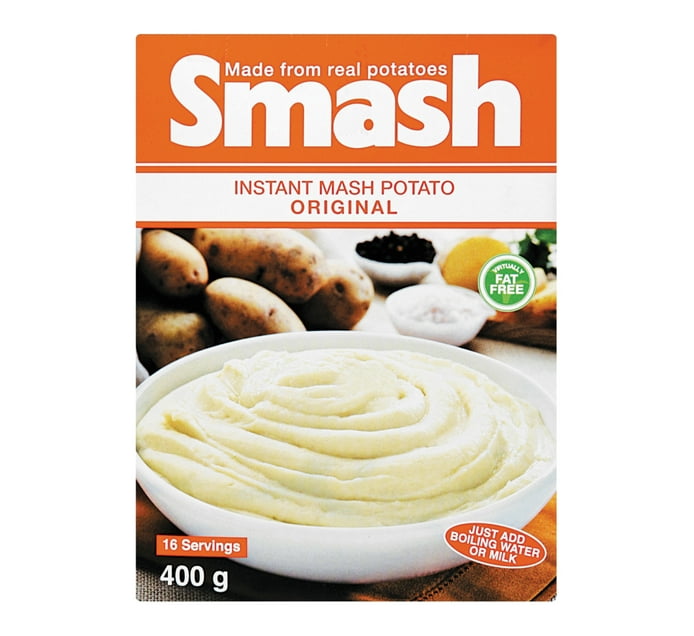 Someone’s in a Makro Smash Instant Mash Potato (1 x 400g) Mood