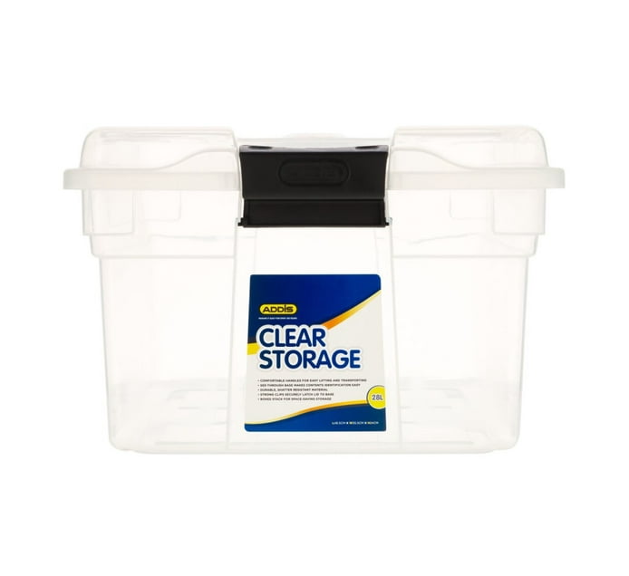 Buy Addis Clear Storage Box 28L in Bulk | Makro Business