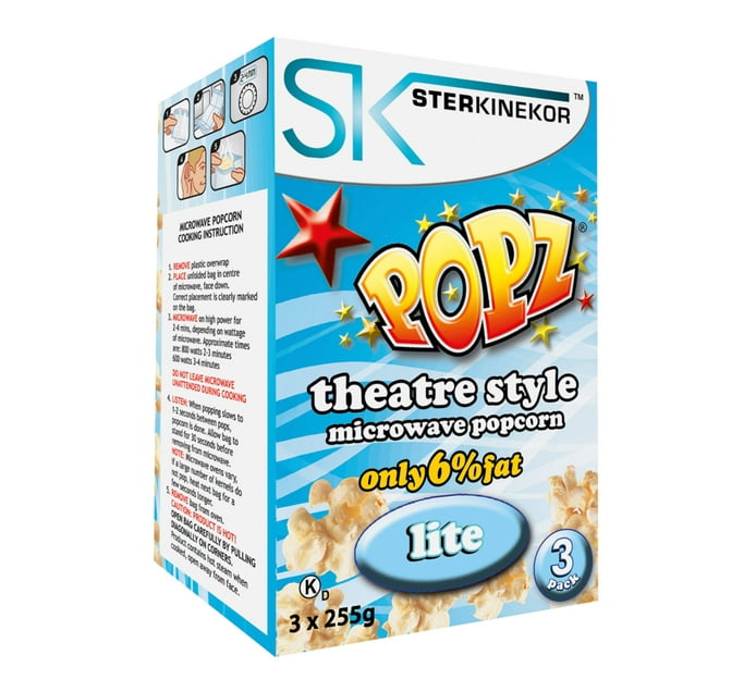 Ster Kinekor Microwave Popcorn Lite (12 x 3 x 85g) Makro