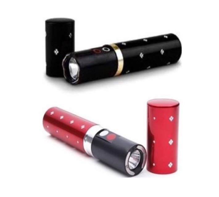 Lipstick Flashlight and Taser for Self Defense Makro