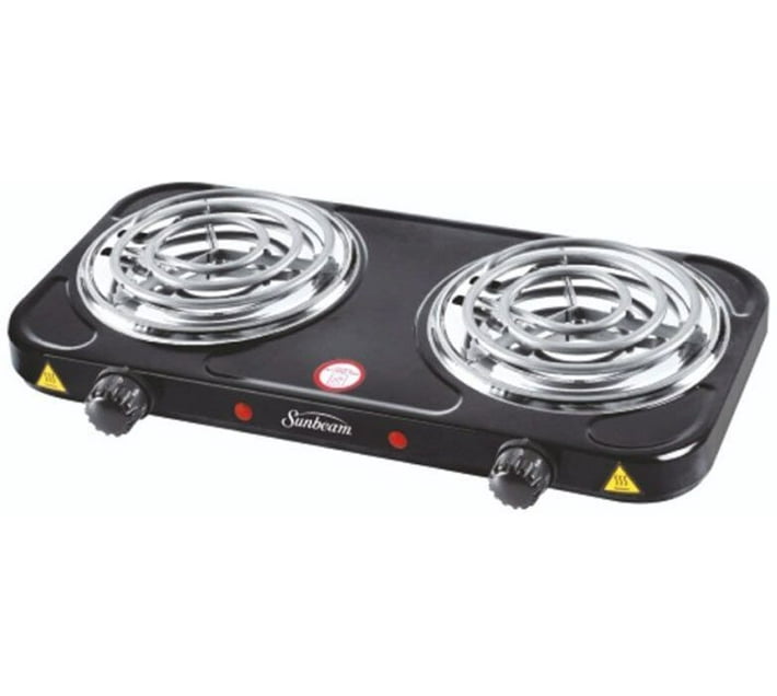 Sunbeam SB010 Electric Coil Stove (2 Burner) Makro