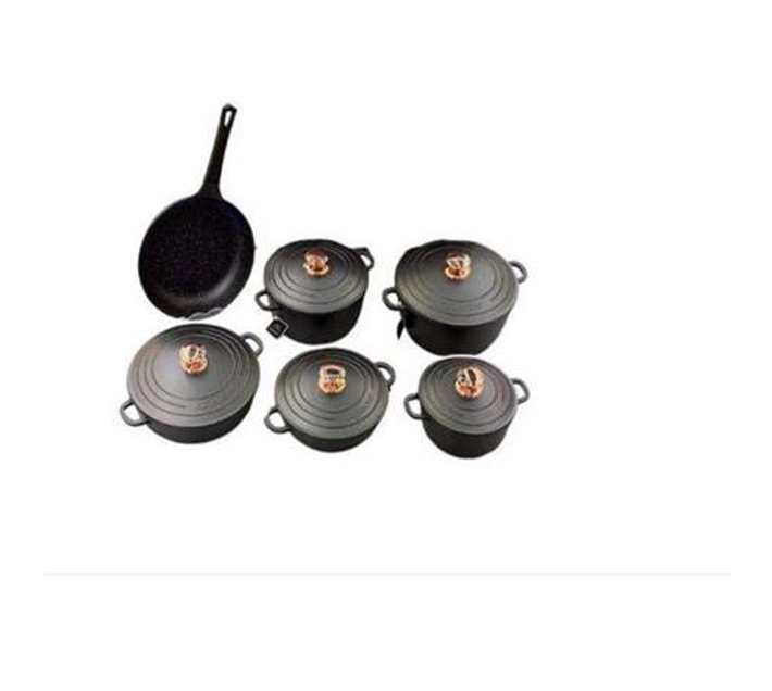 11 Piece Cast Iron Cookware Set Makro
