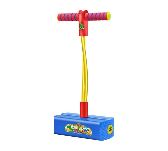 Someone’s in a Makro Kids Toy Foam Pogo Jumper with DIY Exciting