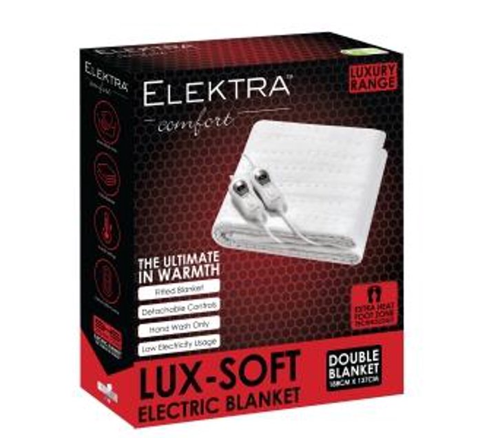Elektra Electric Blanket - Double Std Fitted | Makro