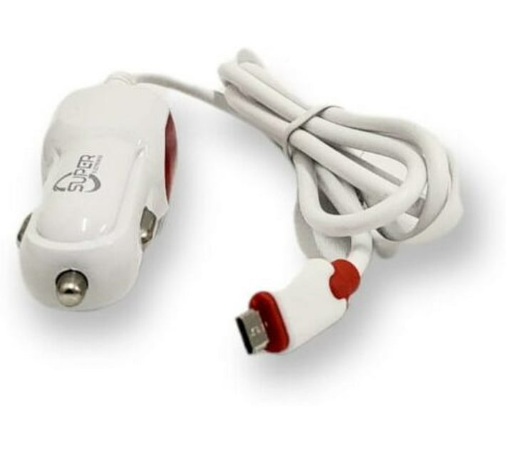 KeKe v1.0 Car Bluetooth Device with Car Charger (White) Makro