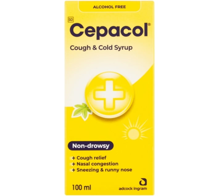 CEPACOL COUGH & COLD SYRUP 100ML Liquid (100 ml) Makro