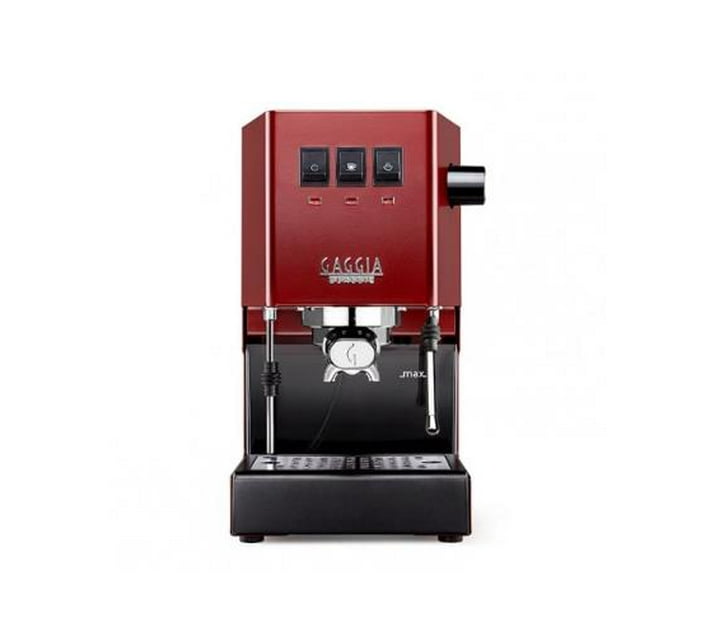 Someone’s in a Makro Gaggia Classic Pro Espresso Coffee Machine Red Mood