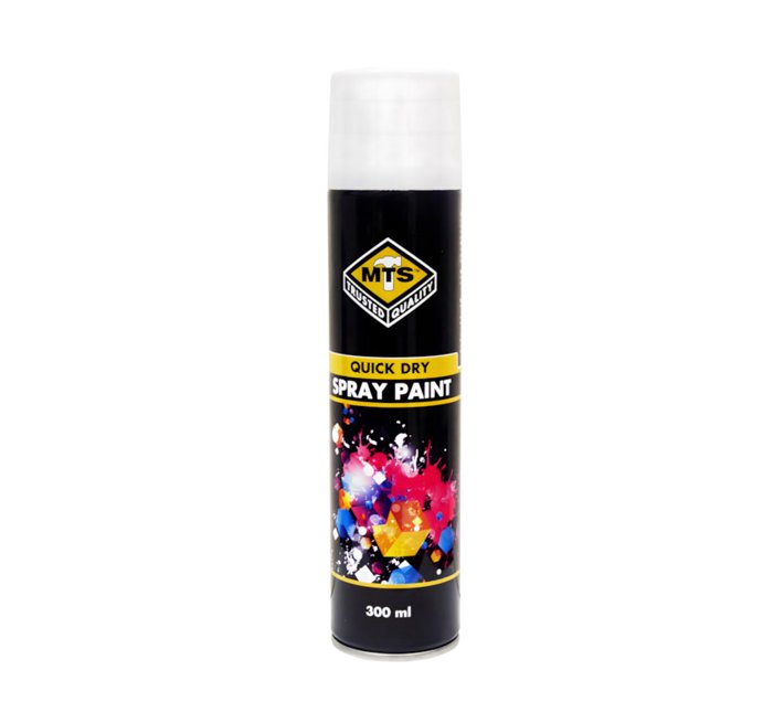 Paint Spray Matt White 300ml MTS Makro