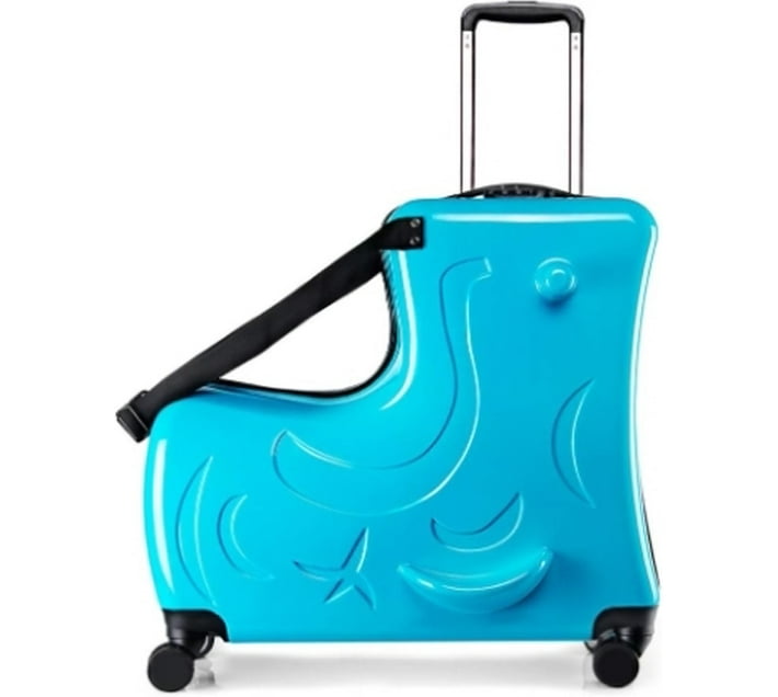 PSM23 PSM RideOn Travel Suitcase for Kids Checkin Suitcase 4 Wheels