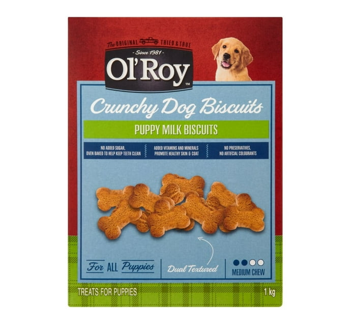 Ol #39 roy Puppy Milk Biscuit (1X1000G) Makro Ol #39 roy Puppy Milk Biscuit (1X1000G) Makro