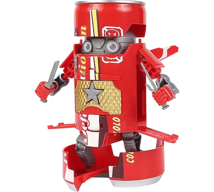 Soda Roth Bot Baby Links Soda Robot Warrior - Red (Red) | Makro
