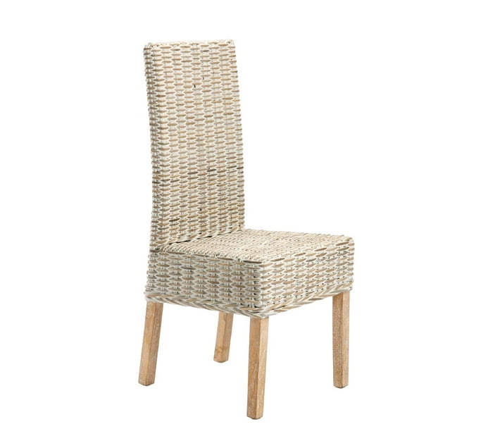 Someone’s in a Makro Rita Whitewash Dining Chair - Whitewash Mood