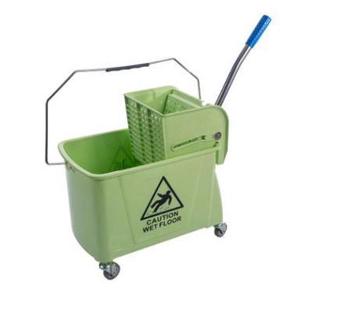Someone’s in a Makro MOP TROLLEY BUCKET PASTEL GREEN 20lt Mood