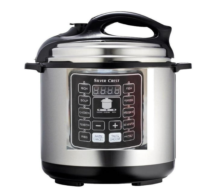 Silver Crest 6 Litre Electric Pressure Cooker Makro