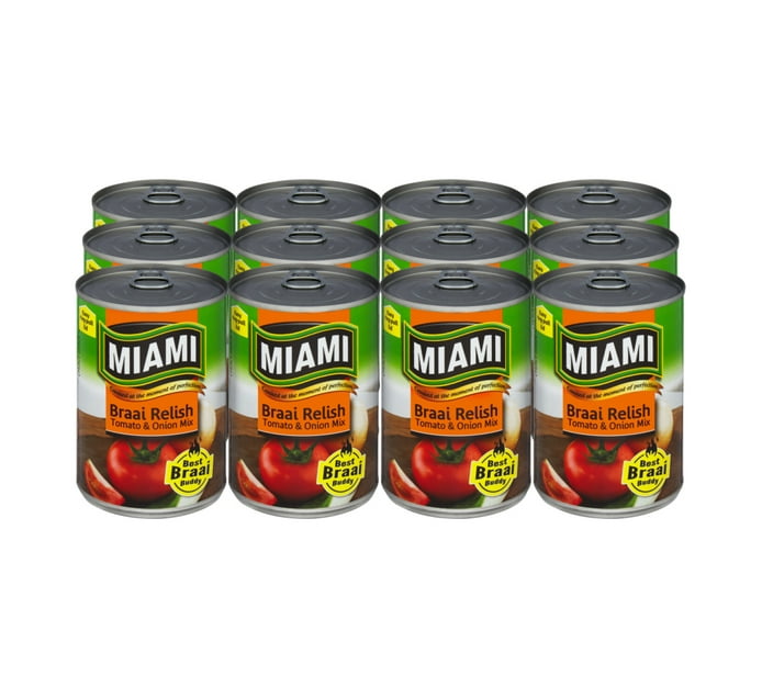甘やかしラミイ sp 002b-054sp ars10+ Buy Miami Tomato & Onion Braai Relish (12 x 410g) in Bulk | Makro