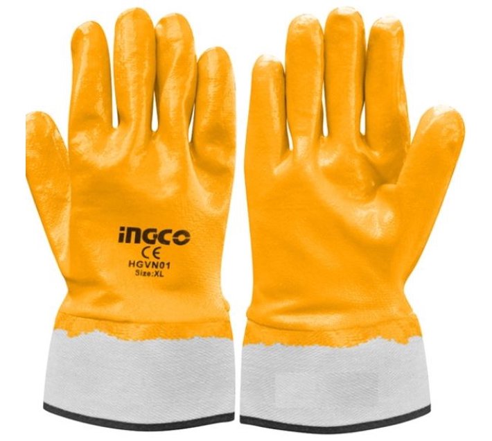 Ingco Heavy Nitrile Gloves Extra Large Makro