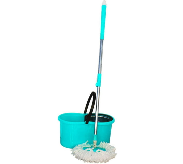 Someone’s in a Makro Easy Mop with 2 Mop Heads Blue, Grey Mood