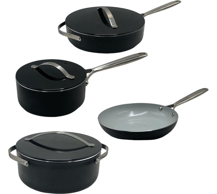 Buy Crockery Centre 18305 Non-Stick Coated Aluminium Cookware Set (7 ...