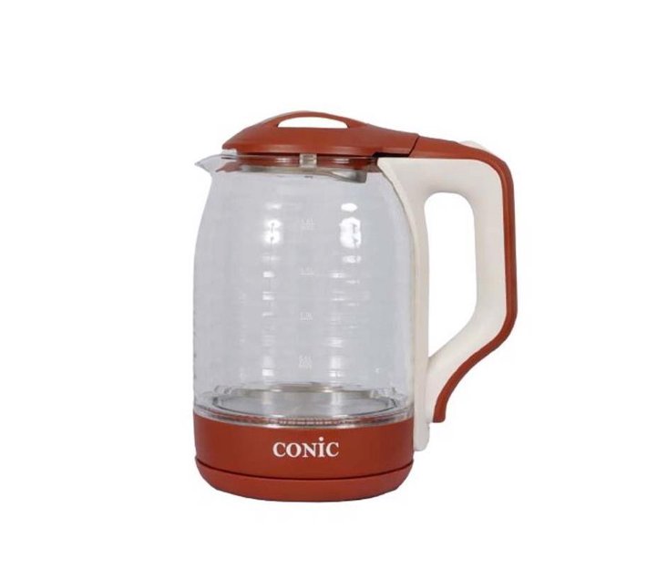Electric Kettle 1.8L Brown Makro