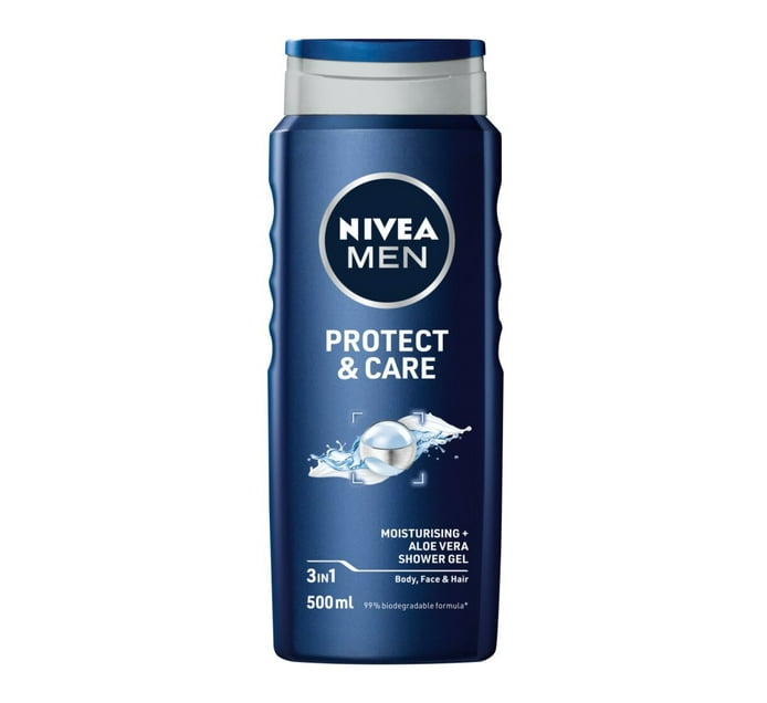 Someone’s in a Makro Nivea Shower Gel Protect and Care (1 x 500ml) Mood