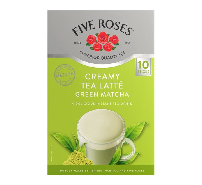 Five Roses Freshpak Buy Five Roses Latte Matcha (10 x 20 - 24g) in Bulk | Makro Business