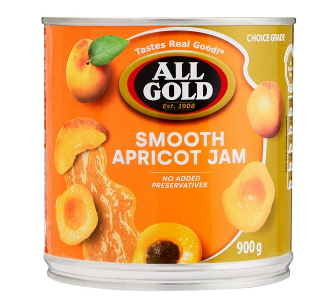 All Gold Jam Smooth Apricot 1 X 900g Makro 3754