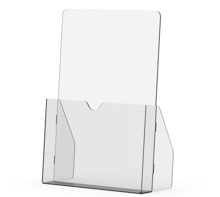 Parrot Menu Holder Acrylic Table Brochure Holder A4 - Box 5 | Makro