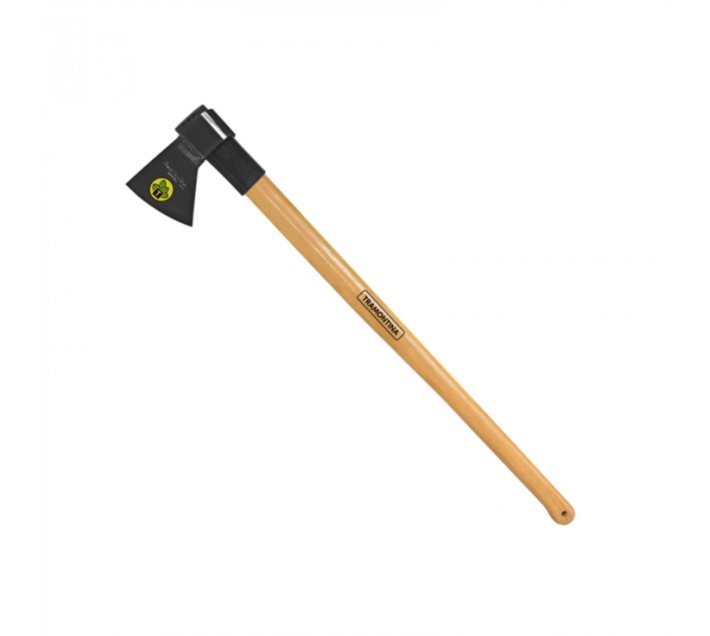 Someone’s in a Makro Tramontina Wooden Handle Welded Axe 90Cm Black