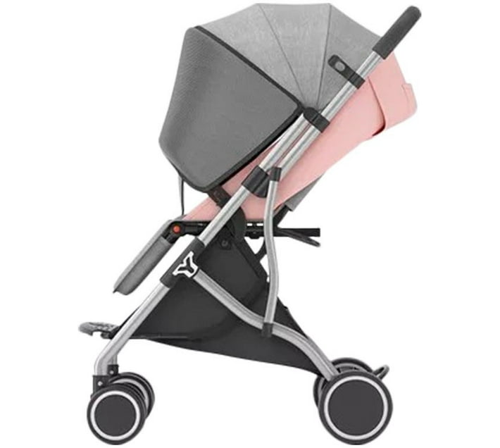 Ashcomonline Travel System Baby Stroller Stroller Pram 2 Grey Pink Makro