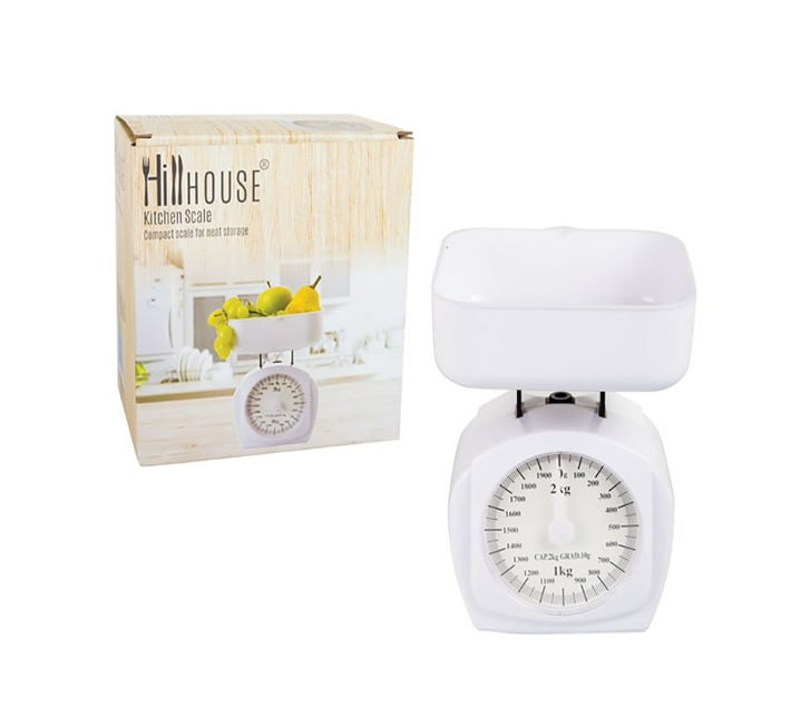 Someone’s in a Makro Kitchen Scale Mechanical White 2Kg 2 Pack Mood