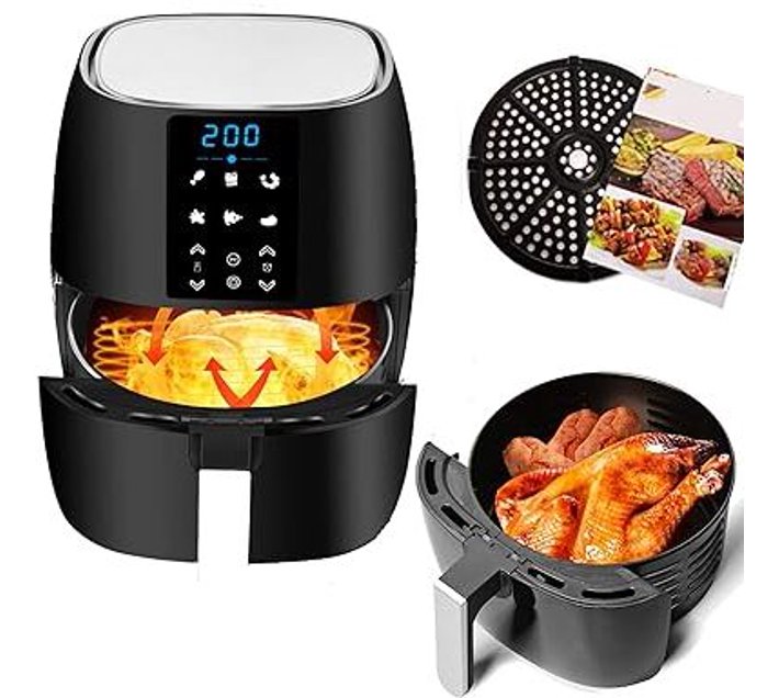 Touch Air Fryer 1350W 6Ltr ZAR64 Air Fryer (6 L) Makro