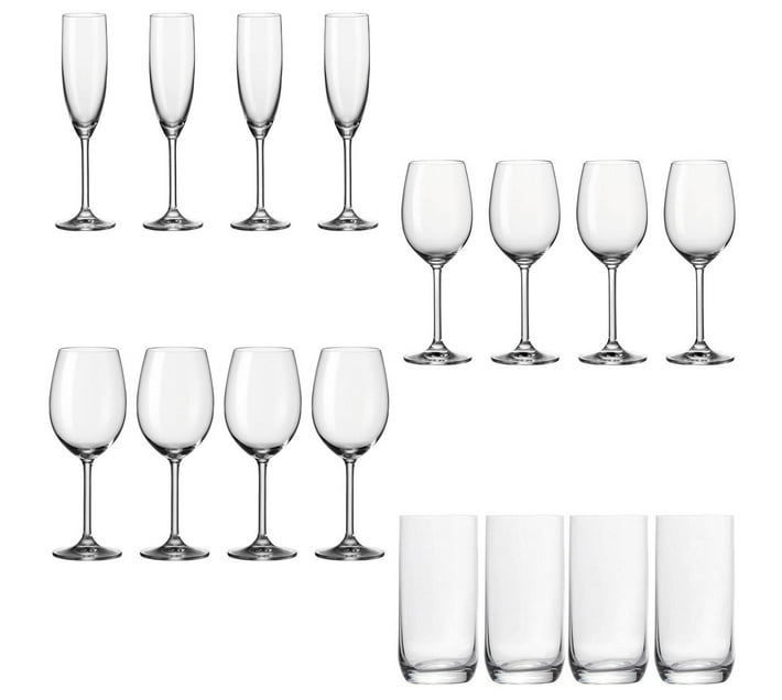 Someone’s in a Makro Leonardo Champagne, Red, White Wine & Tumbler