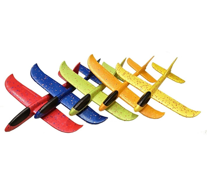Umlozi Glider Throw Foam Airplane Large Throwing Foam Plane 5 Pack