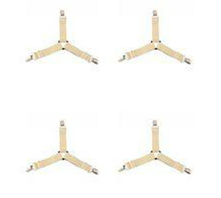 Adjustable Grippers For Bed Sheet (Set of 4 units)