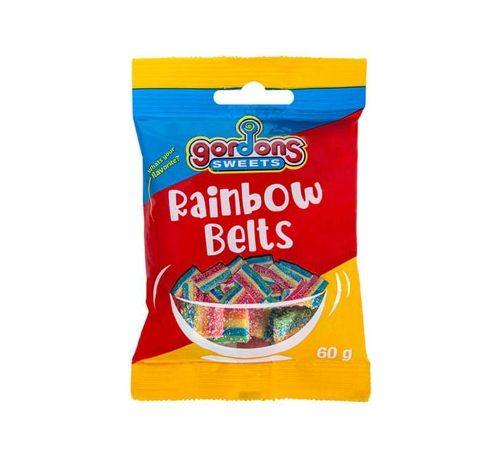 Someone’s in a Makro Sweet Gummy Rainbow Belts 60g (Box of 24) Mood