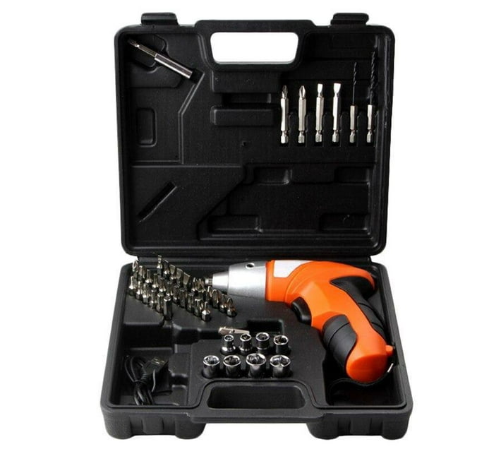 45pcs Cordless Rechargeable Screwdriver Makro