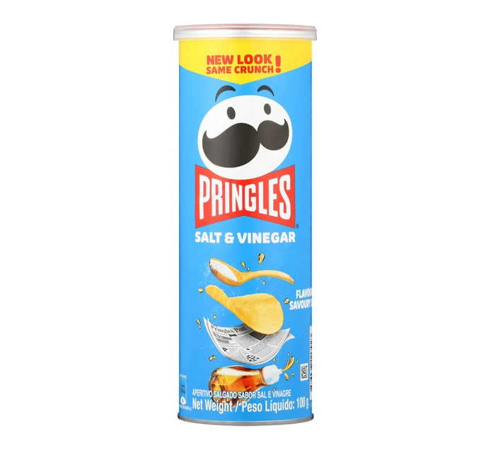 Someone’s in a Makro Pringles Potato Chips Salt & Vinegar (12 x 100g) Mood