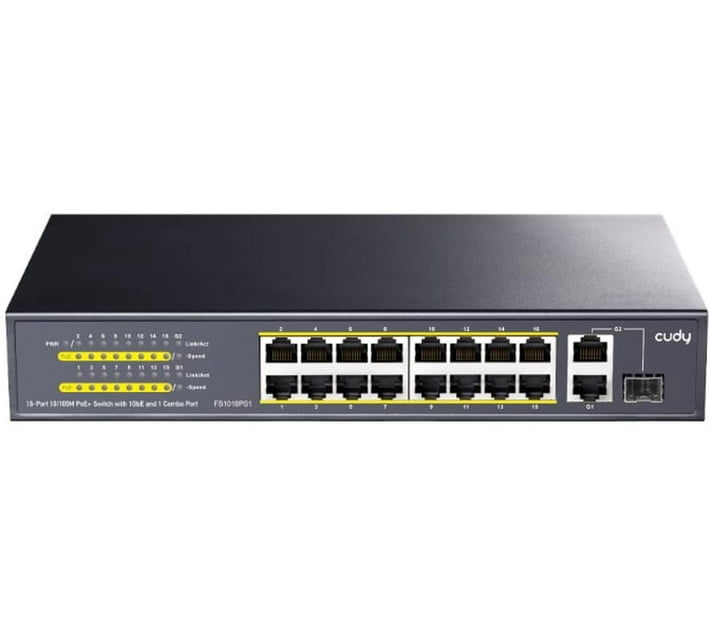 Cudy FS1018PS1 Network Switch Makro