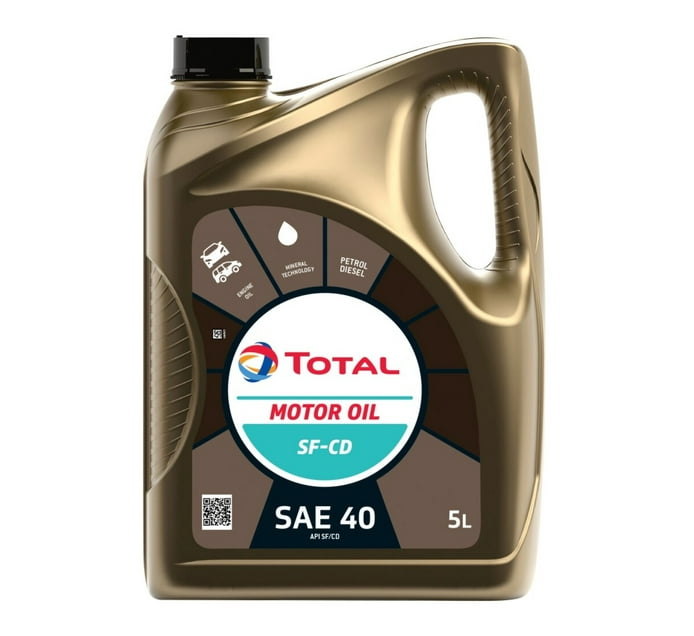 Someone’s in a Makro Total 5 l Oil Sae 40 Mood