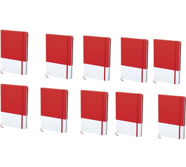 Genesis Mirvan A5 Note Book Single (Red, White) | Makro