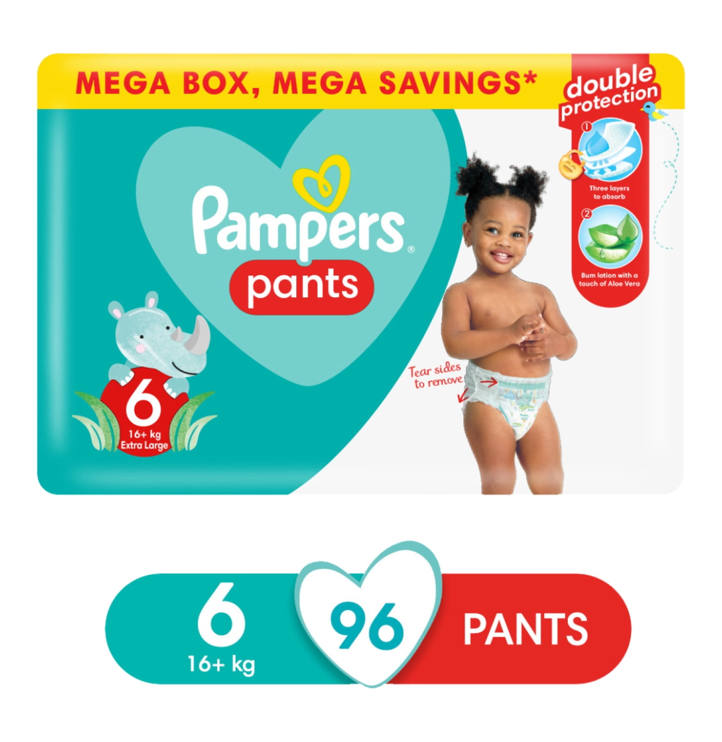 Pampers Nappy Dry Pants, Size 3(44 Count) price from jumia in Nigeria -  Yaoota!