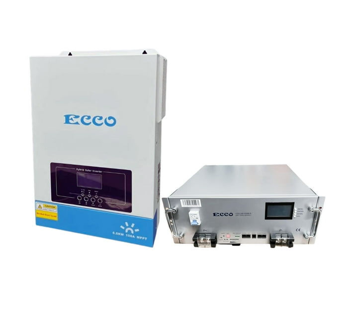 ecco-5-5kw-48v-100a-mppt-hybrid-solar-inverter-and-48v-100ah-lithium