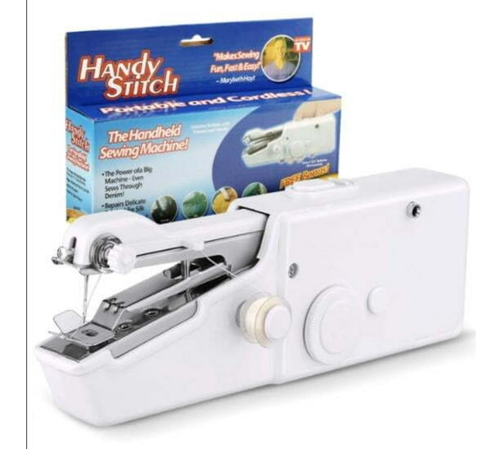 PSM Handy Stitch With USB Cable Manual Sewing Machine ( Builtin