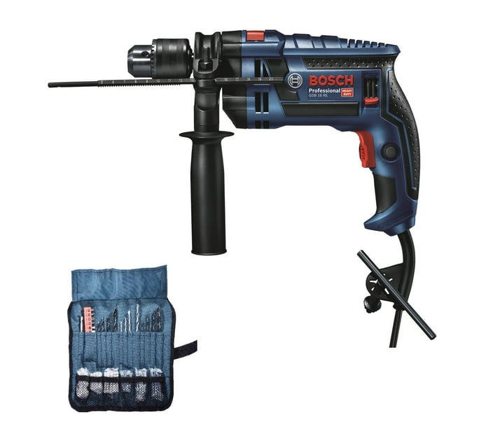 Bosch 750 W Impact Drill with 100 Accessories Makro