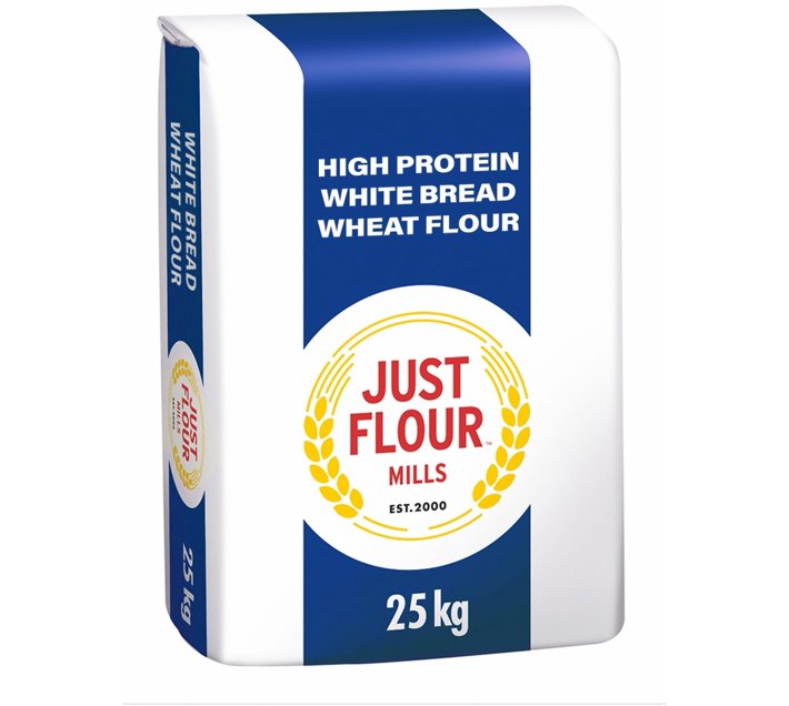 Delish Real Food Company Just Flour High Protein White Bread Wheat
