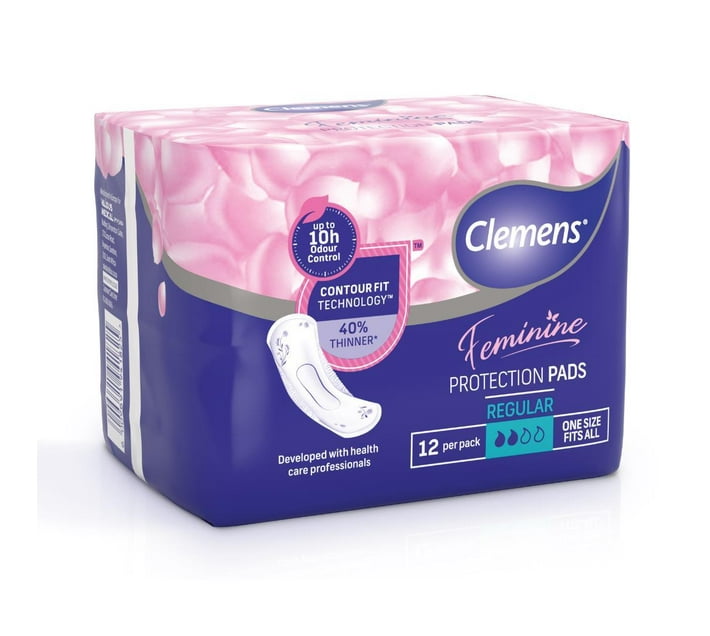 Clemens Feminine Regular Pads Bulk Pack Makro