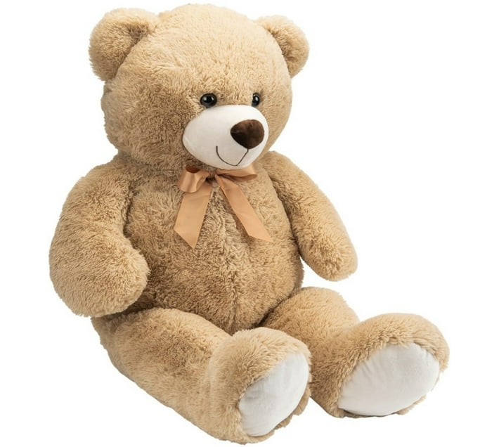 Teddy Big Cuddly Plush Stuffed Teddy Bear 100cm for 5 Year old Brown Makro